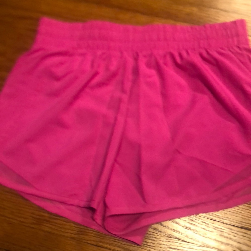 Pink shorts